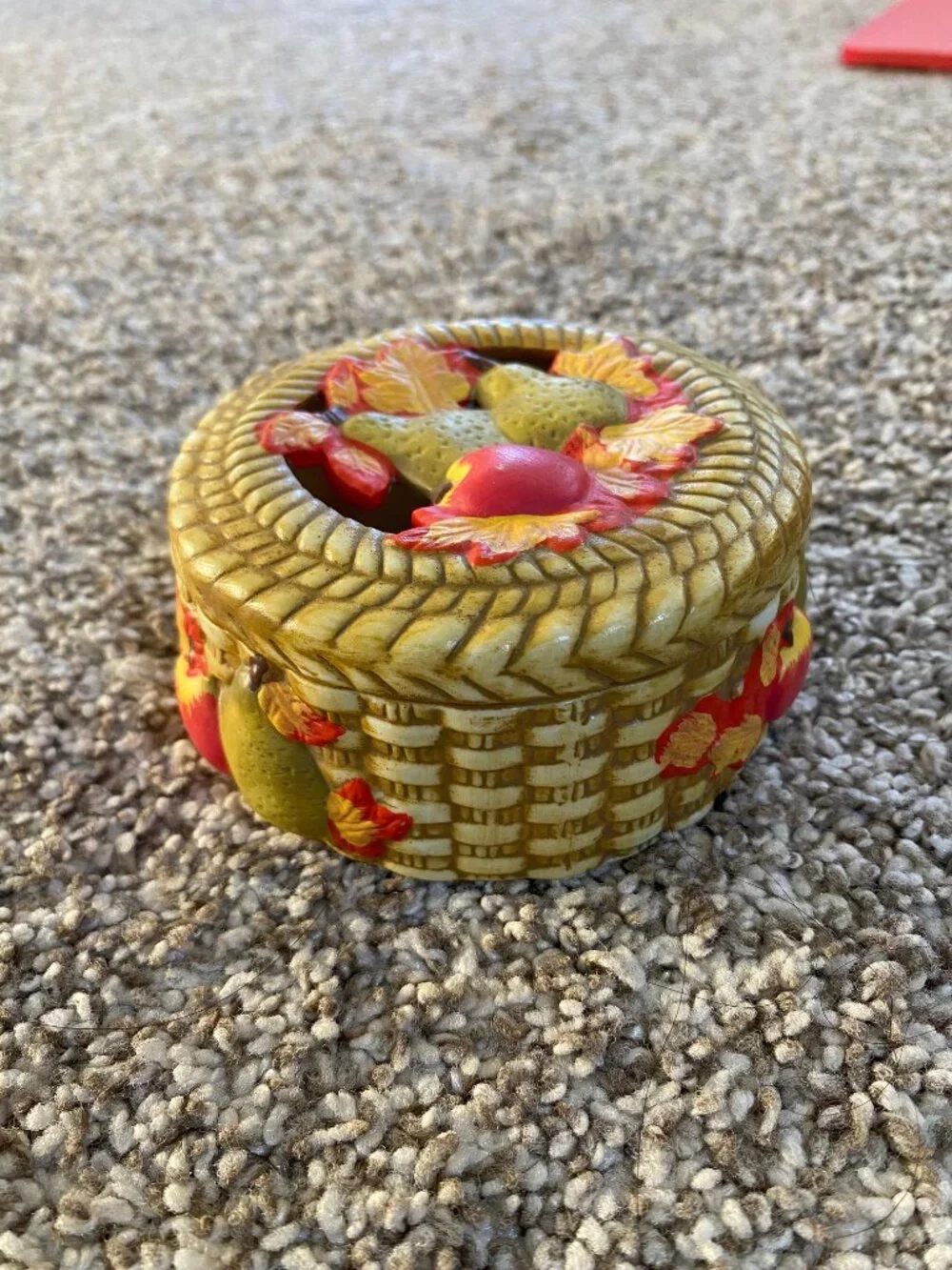 Small Ceramic Fall Harvest Potpourri Box 2-1/8'' by Rite Aid Corp.